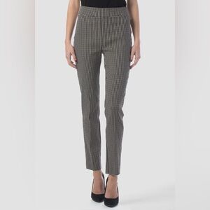 Joseph Ribkoff Pant Style 153754 Checkered Ankle Pants - Black & White